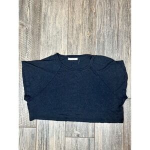 We The Free Urban Outfitters Top Extra Small XS Black Casual Tee Shirt‎